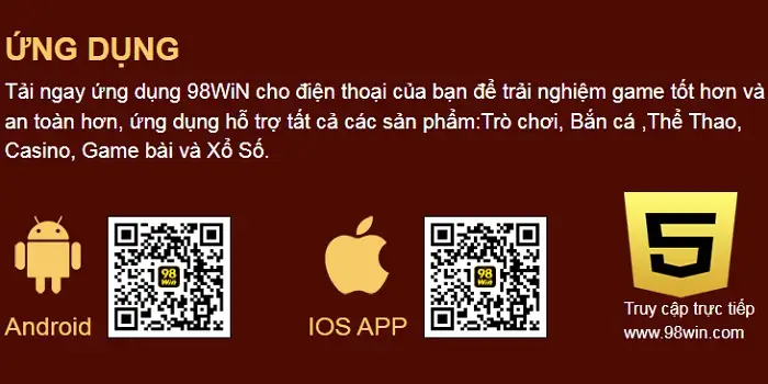 Tải app 98Win10 Com nhận Code